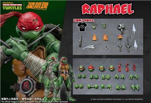 NINJA TURTLES SERIES ACTION FIGURE - RAFFAELLO