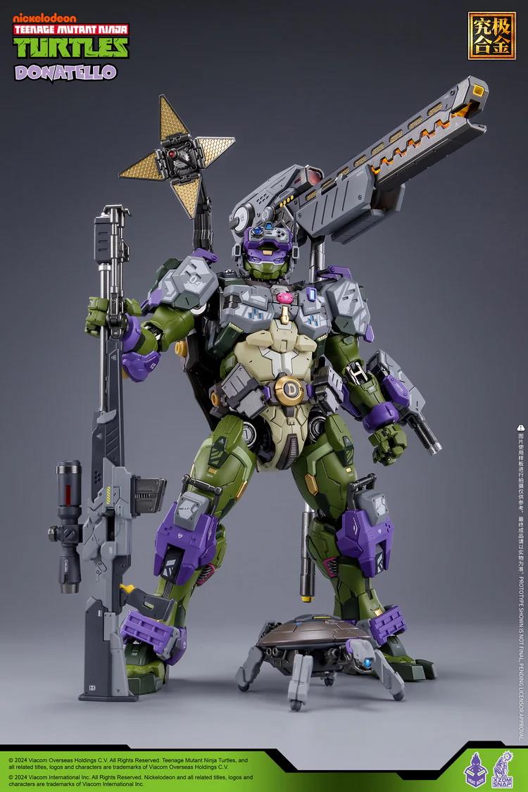 TMNT HB0015 ALLOY MECHA NINJA TURTLES DONATELLO