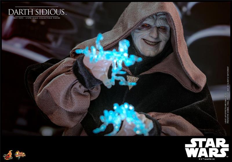 1/6 HOT TOYS - STAR WARS MOVIE MASTERPIECE DARTH SIDIOUS