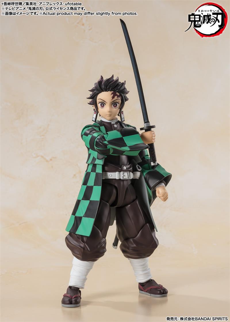 S.H. FIGUARTS - DEMON SLAYER TANJIRO KAMADO RISTAMPA