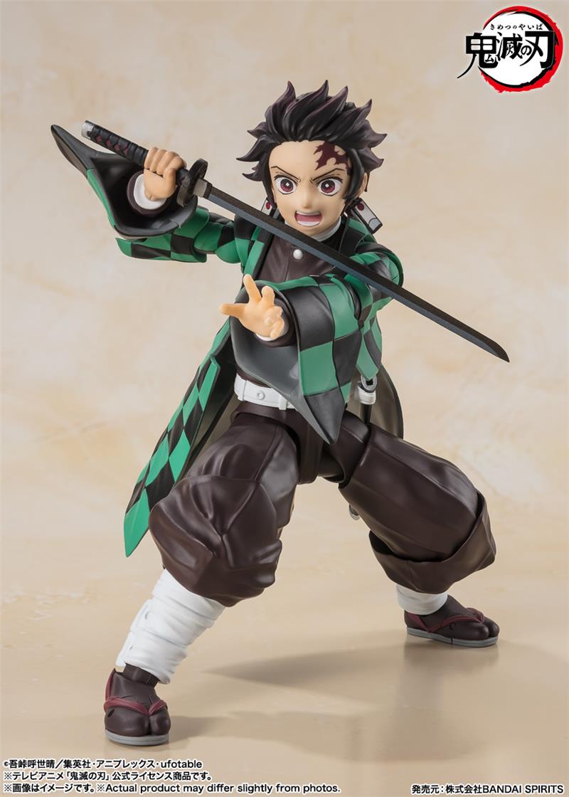 S.H. FIGUARTS - DEMON SLAYER TANJIRO KAMADO RISTAMPA