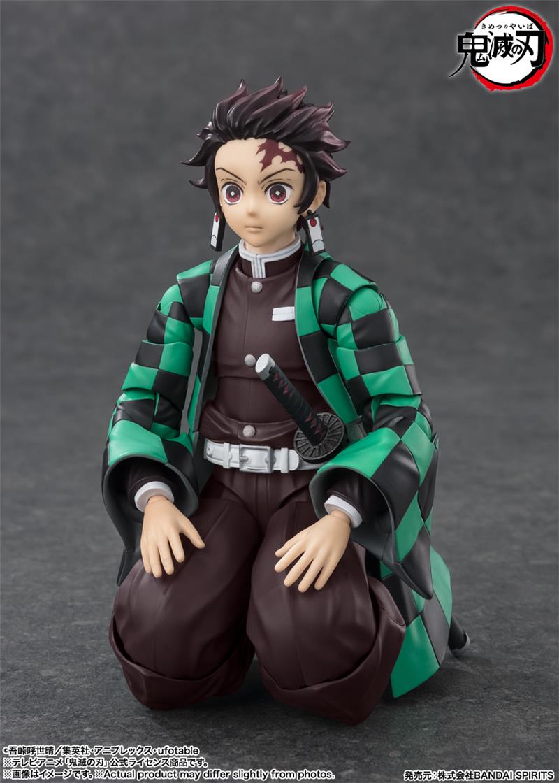 S.H. FIGUARTS - DEMON SLAYER TANJIRO KAMADO RISTAMPA