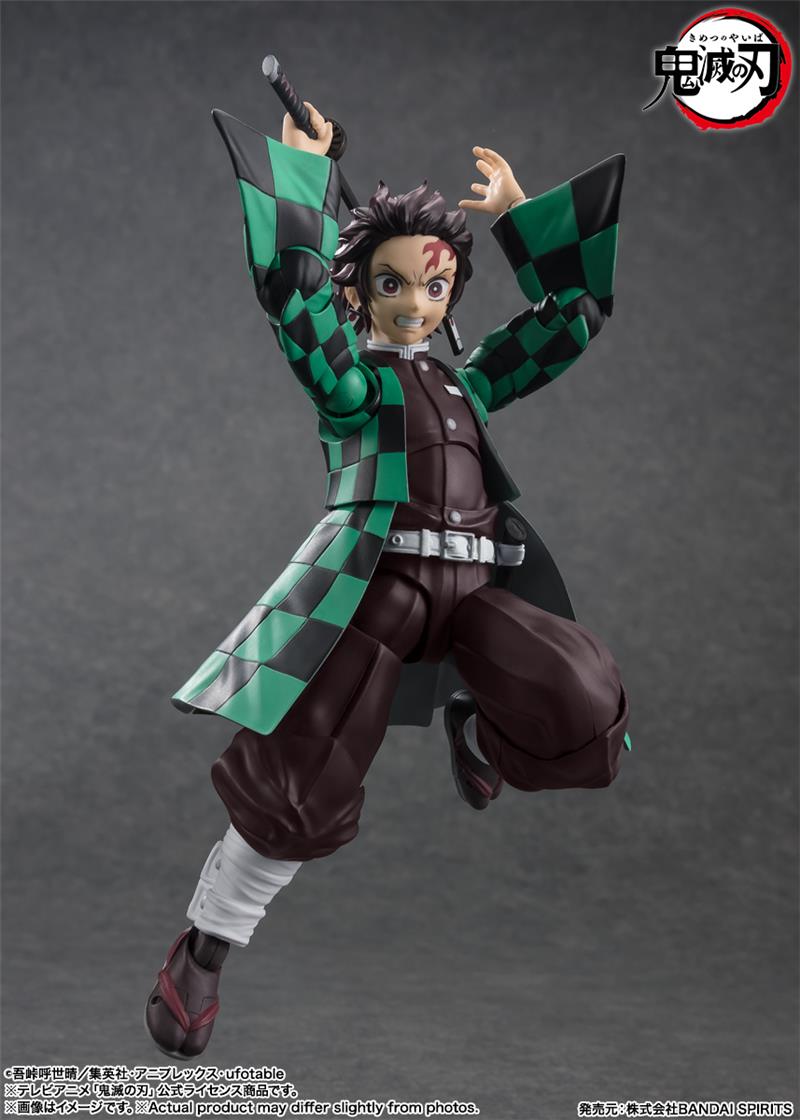 S.H. FIGUARTS - DEMON SLAYER TANJIRO KAMADO RISTAMPA