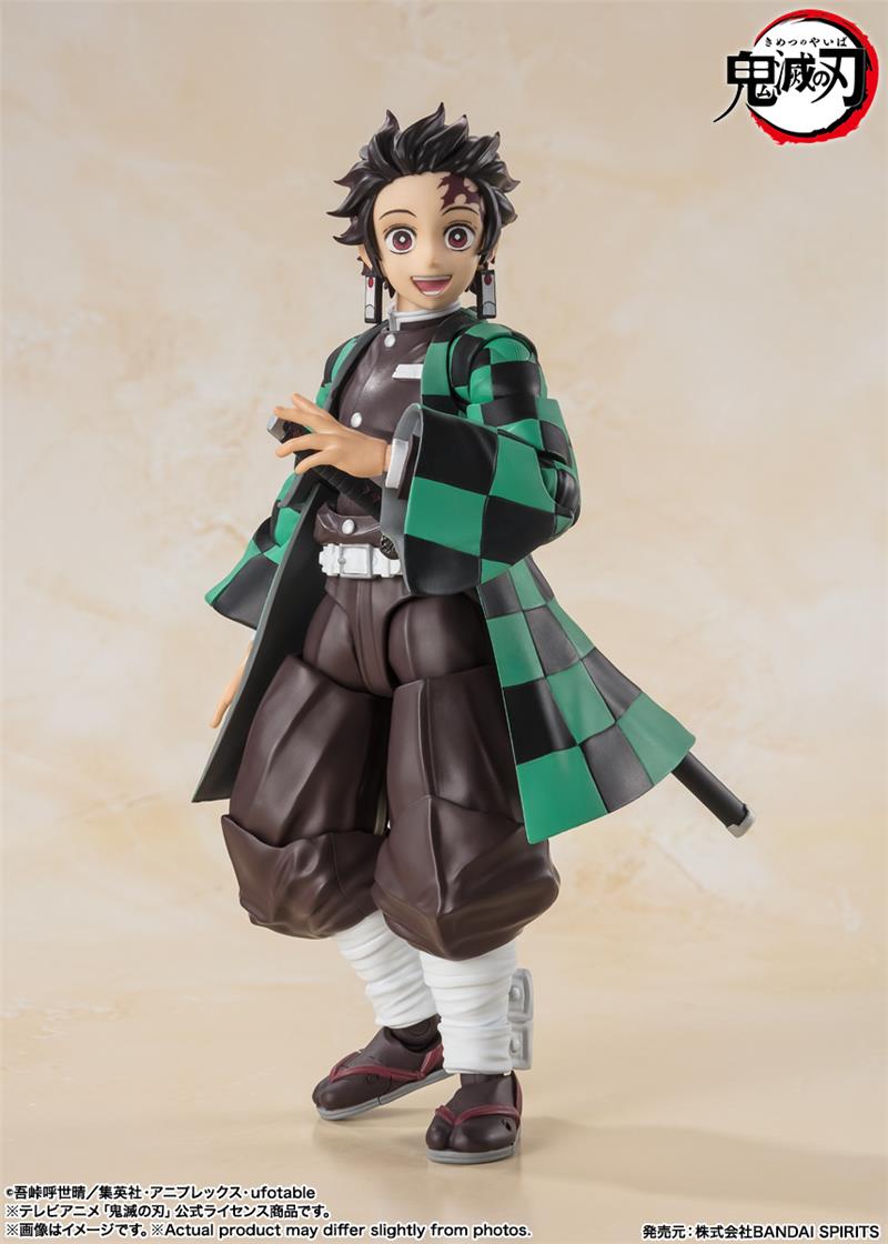 S.H. FIGUARTS - DEMON SLAYER TANJIRO KAMADO RISTAMPA