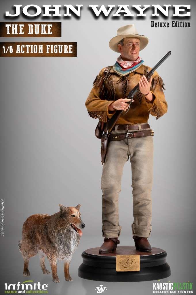 1/6 ACTION FIGURE - JOHN WAYNE THE DUKE DELUXE VERSION