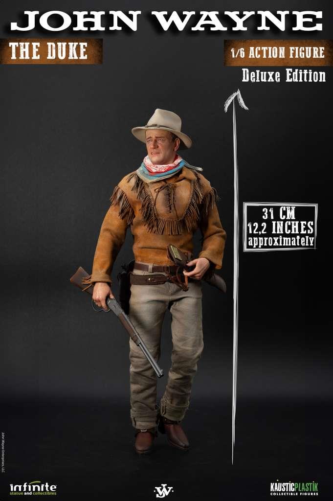 1/6 ACTION FIGURE - JOHN WAYNE THE DUKE DELUXE VERSION