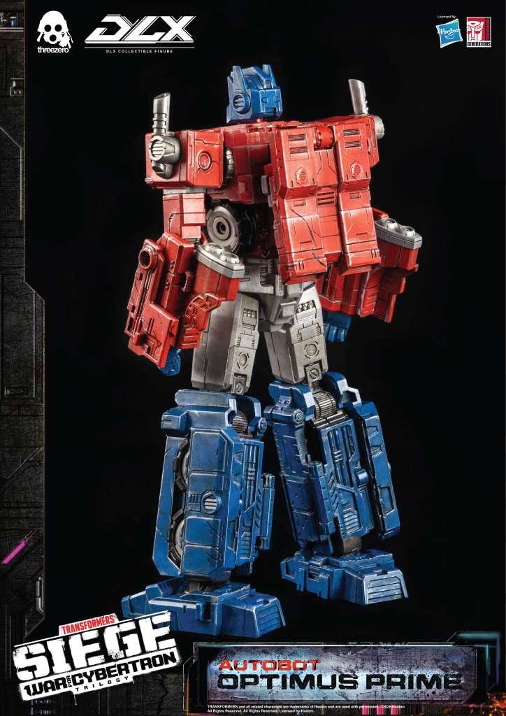 TRANSFORMERS WAR FOR CYBERTRON TRILOGY OPTIMUS PRIME DLX