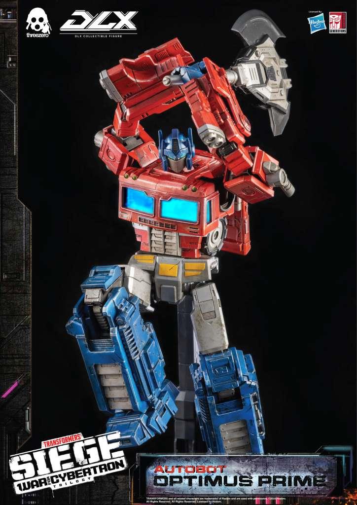 TRANSFORMERS WAR FOR CYBERTRON TRILOGY OPTIMUS PRIME DLX