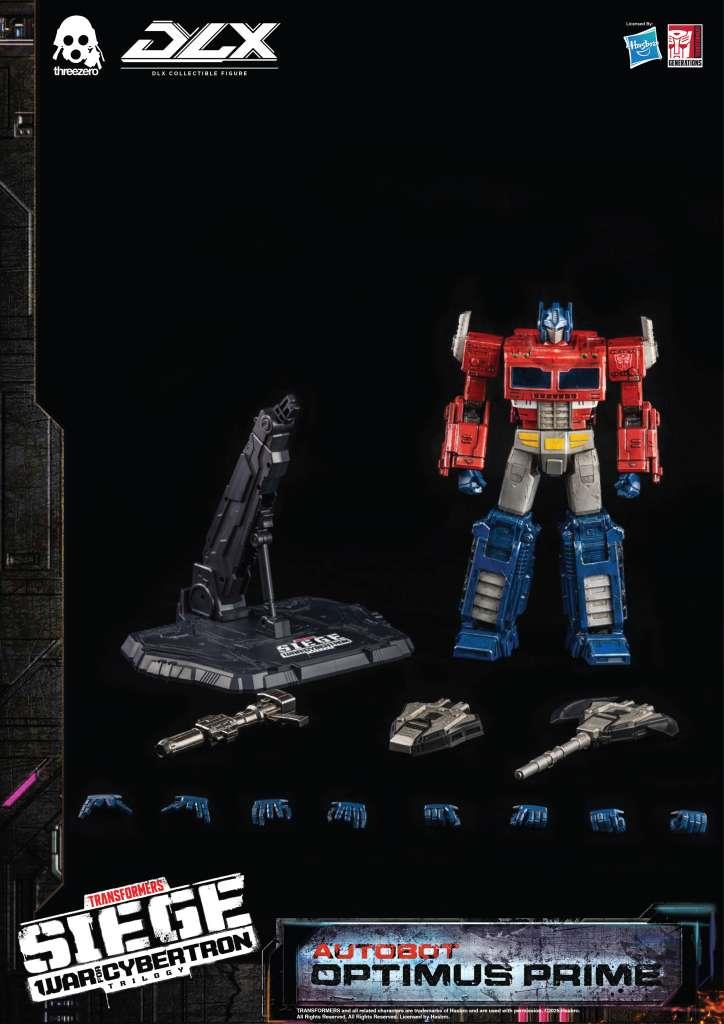 TRANSFORMERS WAR FOR CYBERTRON TRILOGY OPTIMUS PRIME DLX