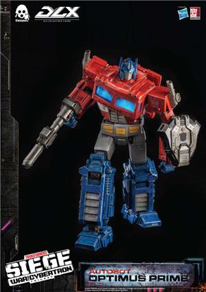 threezero transformers war for cybertron trilogy optimus prime dlx