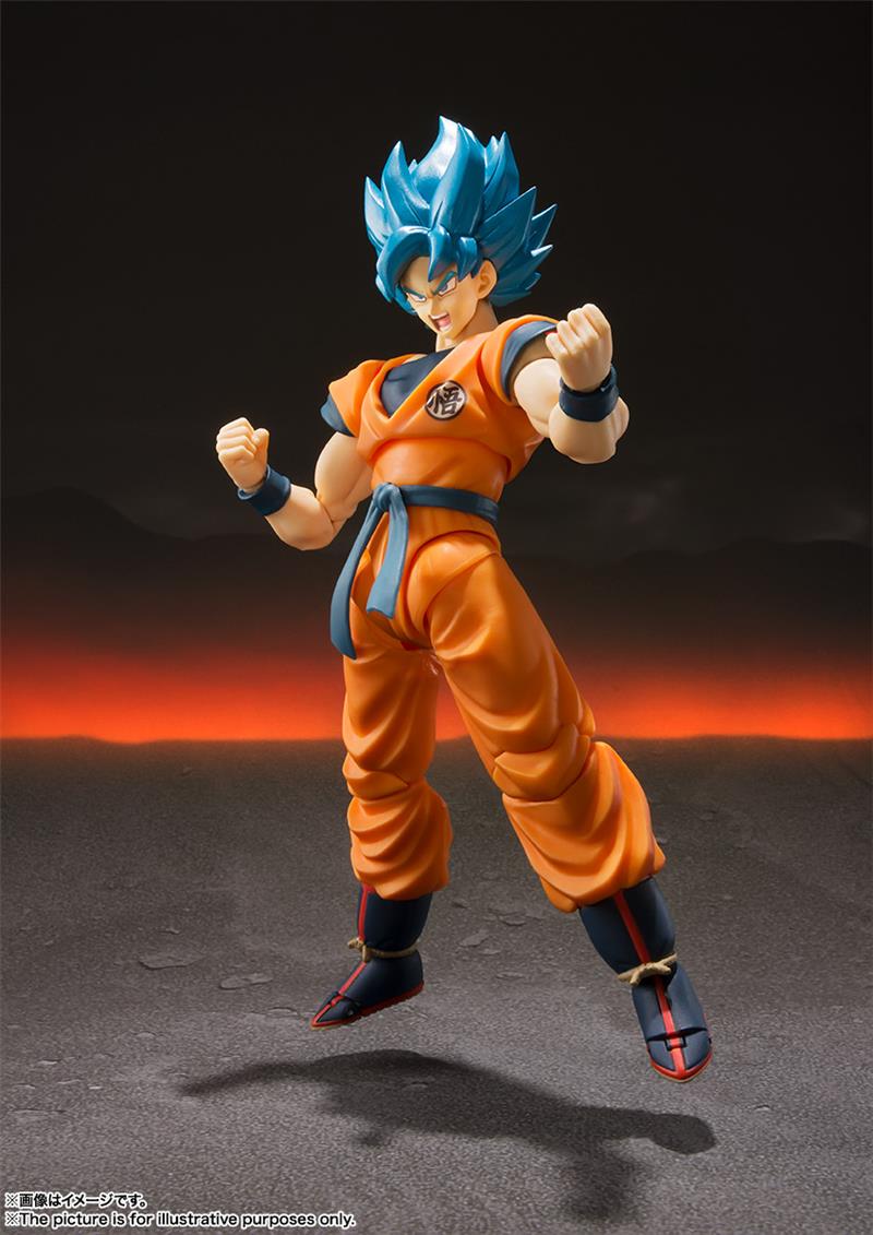 S.H. FIGUARTS - DRAGON BALL S.SAIYAN GOD SS GOKU RERUN