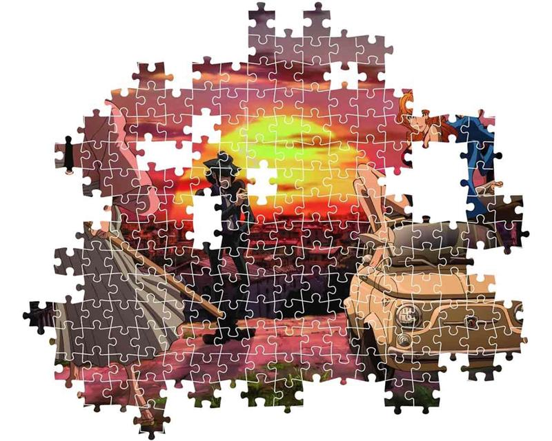 ANIME PUZZLE COLLECTION - LUPIN THE 3RD - SUNSET - JIGSAW PUZZLE 1000 PCS