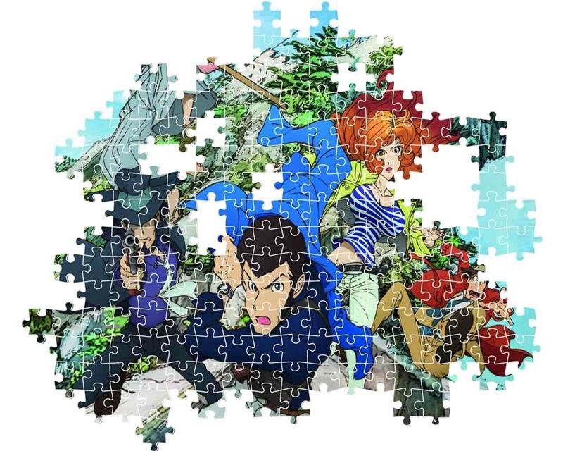 ANIME PUZZLE COLLECTION - LUPIN THE 3RD - THE ITALIAN ADVENTURE - JIGSAW PUZZLE 1000 PCS