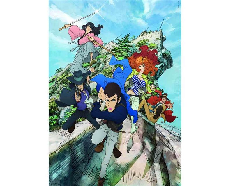 ANIME PUZZLE COLLECTION - LUPIN THE 3RD - THE ITALIAN ADVENTURE - JIGSAW PUZZLE 1000 PCS