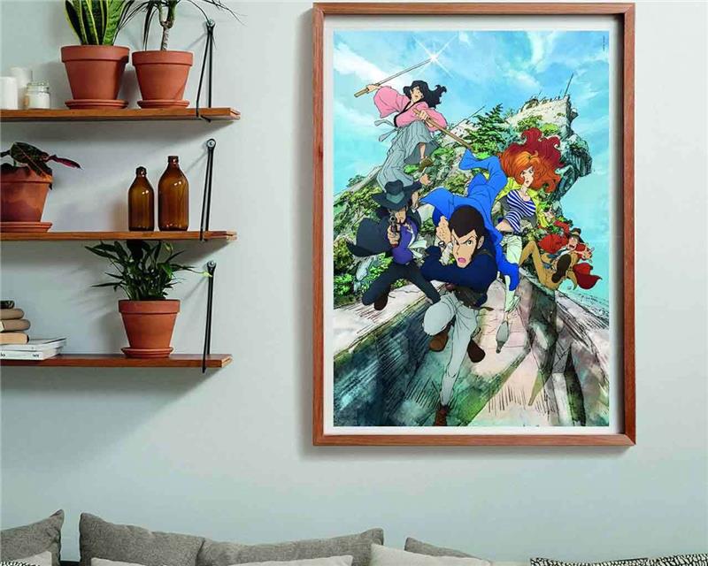 ANIME PUZZLE COLLECTION - LUPIN THE 3RD - THE ITALIAN ADVENTURE - JIGSAW PUZZLE 1000 PCS