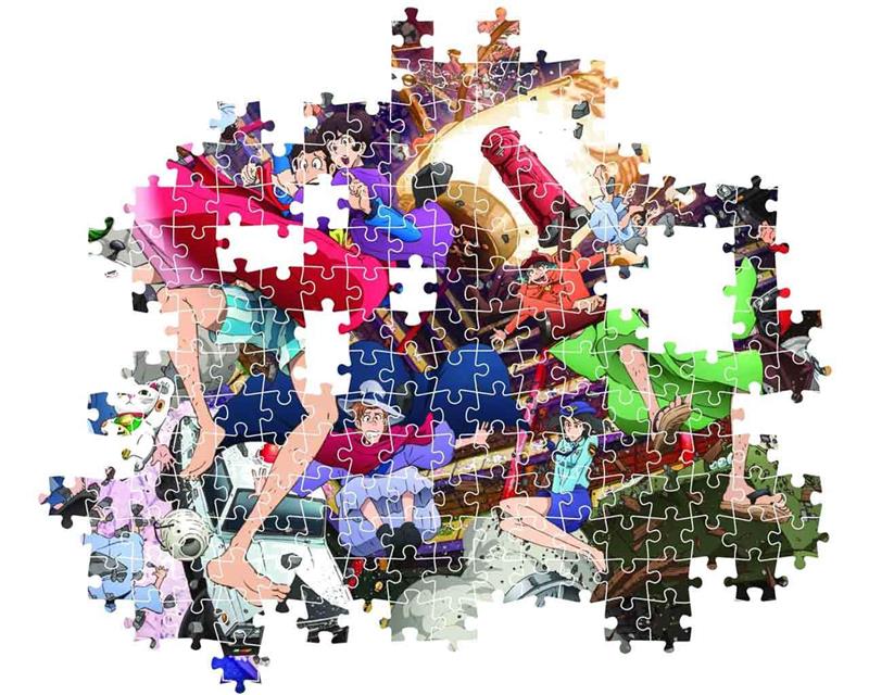 ANIME PUZZLE COLLECTION - LUPIN THE 3RD - EXPLOSION - JIGSAW PUZZLE 1500 PCS