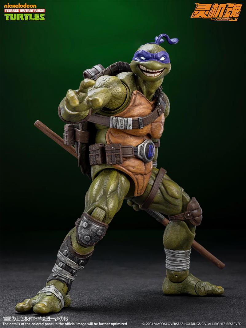 NINJA TURTLES SERIES ACTION FIGURE - DONATELLO