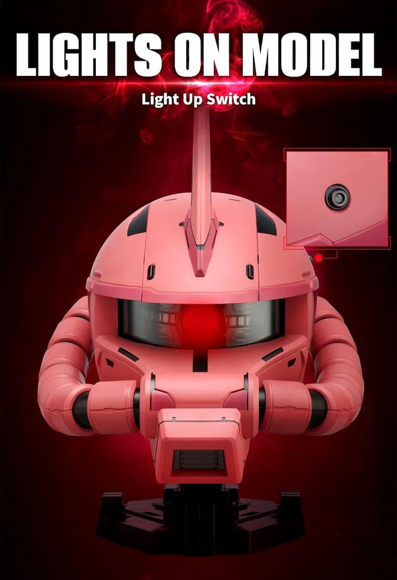 BN-HEAD COLLECTION VOL3 MS-06S ZAKU II (POSSIBILI TAGLI)