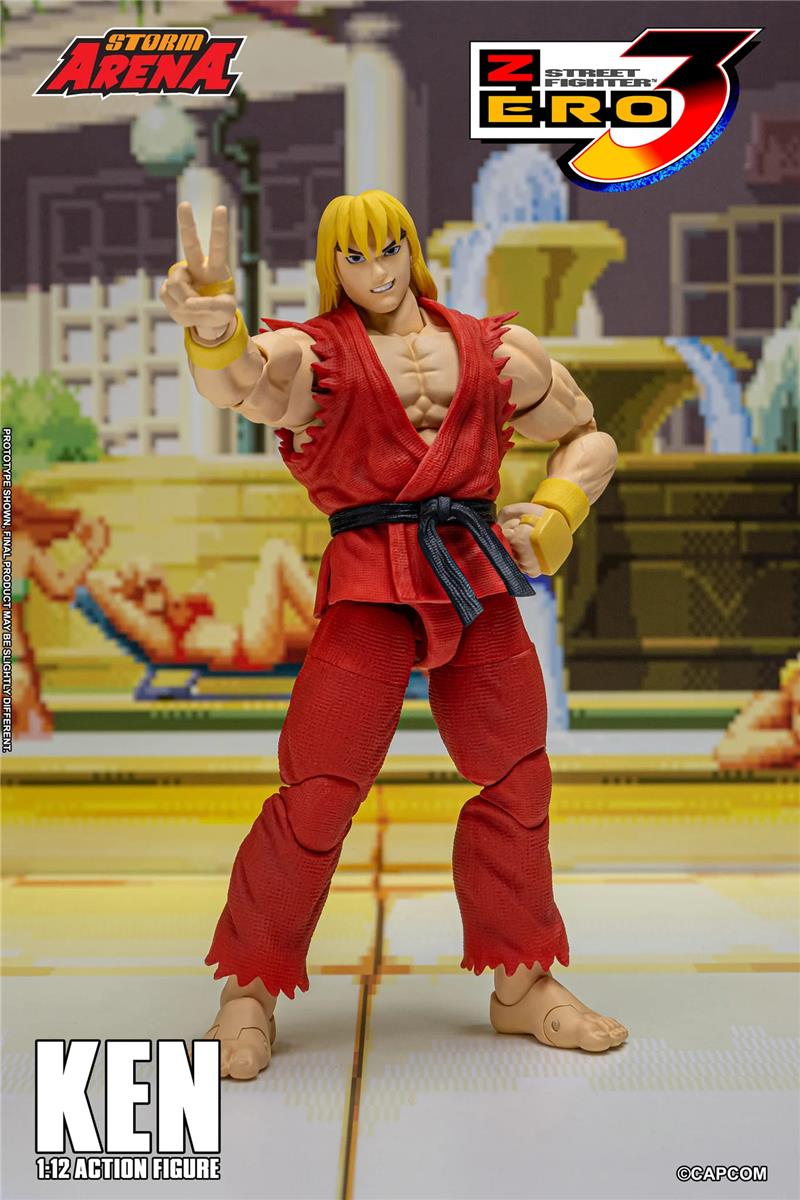 STORM ARENA STREET FIGHTER ZERO 3 - KEN