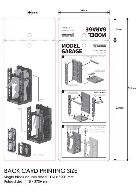 MODEL GARAGE X 1/144 X 1/12