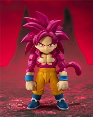 bandai sh figuarts dragon ball daima son goku mini super saiyan 4