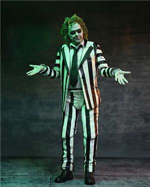 neca beetlejuice 2 ultimate stripe suit beetlejuice