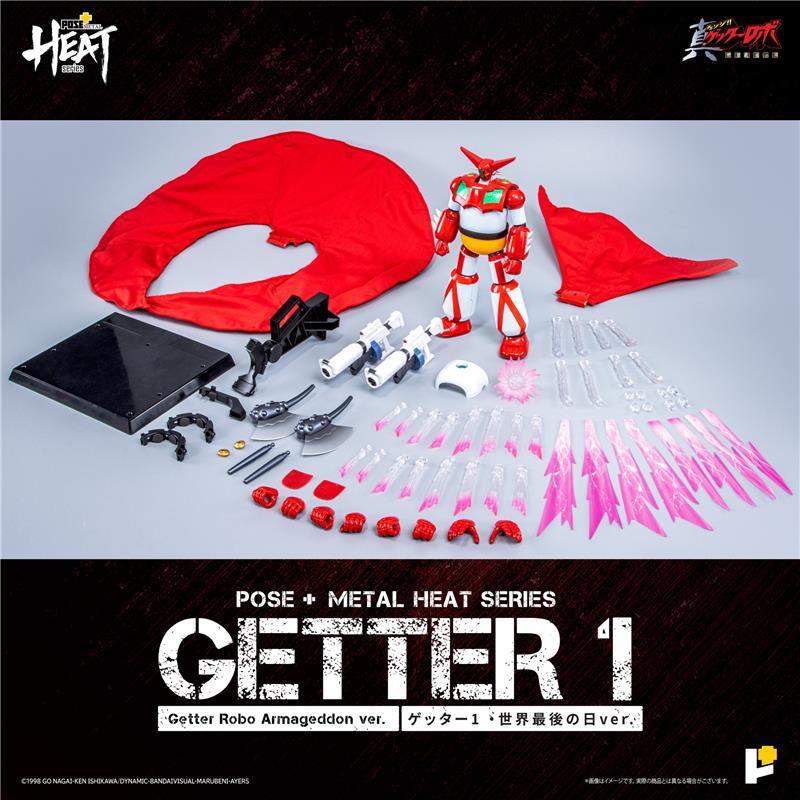 POSE+ METAL HEAT SERIES GETTER1 (GETTER ROBO ARMAGEDDON VER.) - RISTAMPA