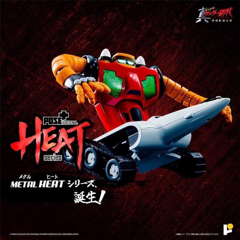 POSE+ METAL HEAT SERIES GETTER3 (GETTER ROBO ARMAGEDDON VER.) - RISTAMPA