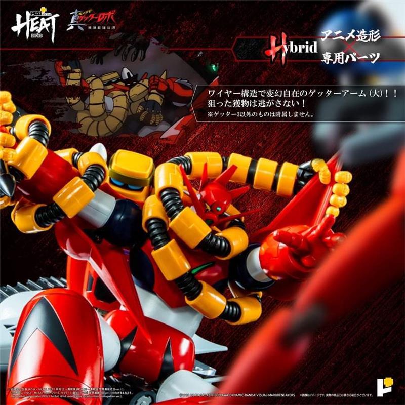 POSE+ METAL HEAT SERIES GETTER3 (GETTER ROBO ARMAGEDDON VER.) - RISTAMPA