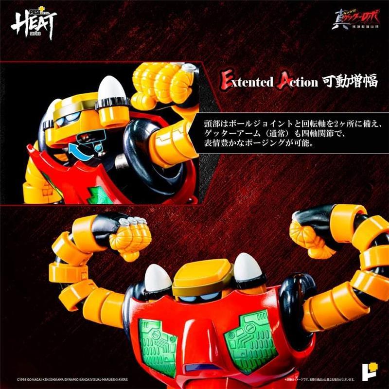 POSE+ METAL HEAT SERIES GETTER3 (GETTER ROBO ARMAGEDDON VER.) - RISTAMPA