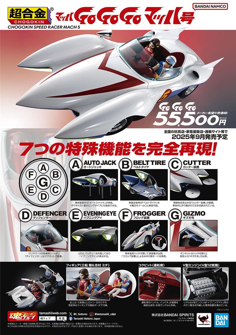 SPEED RACER MACH5 CHOGOKIN