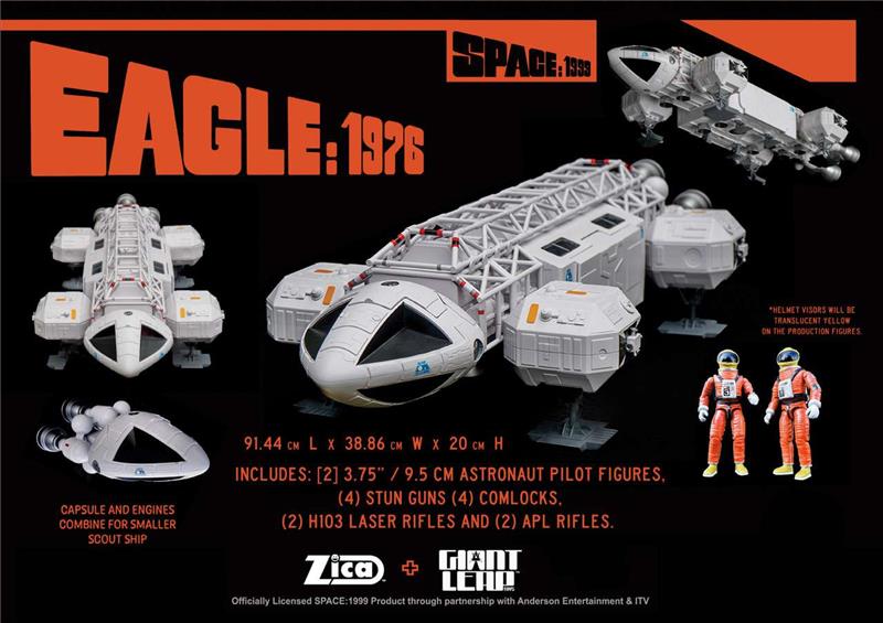 SPACE 1999 EAGLE 1976 STANDARD ED PLAYSET