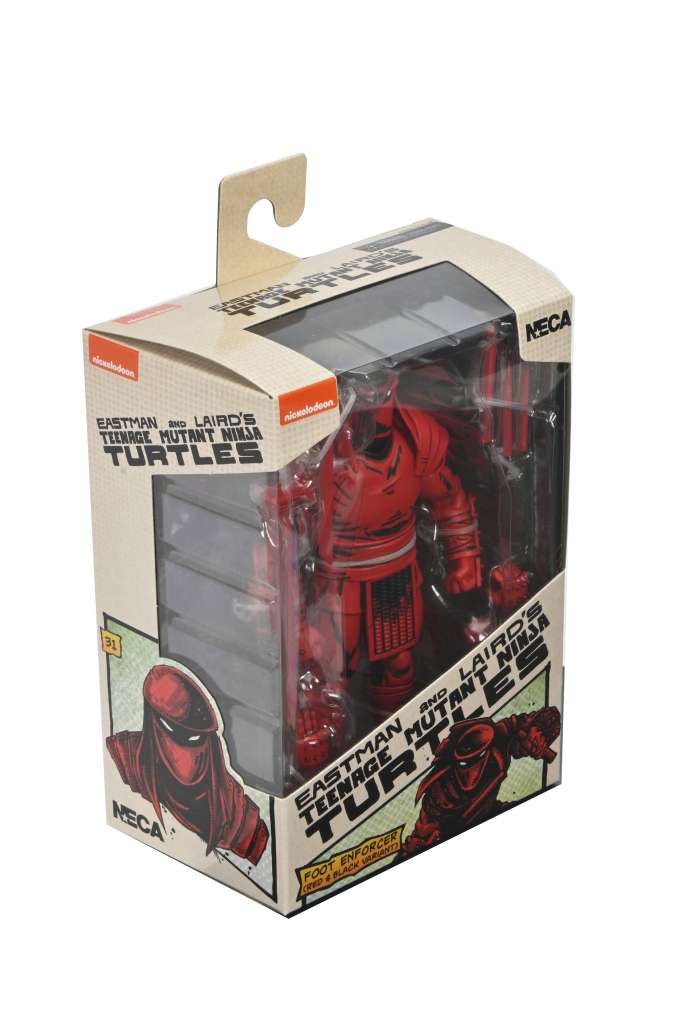 NECA - TMNT MIRAGE RED & BLACK FOOT ENFORCER