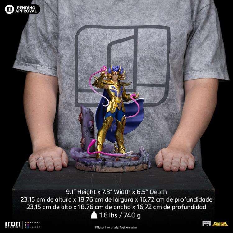 1/10 IRON STUDIOS - SAINT SEIYA CANCER DEATHMASK