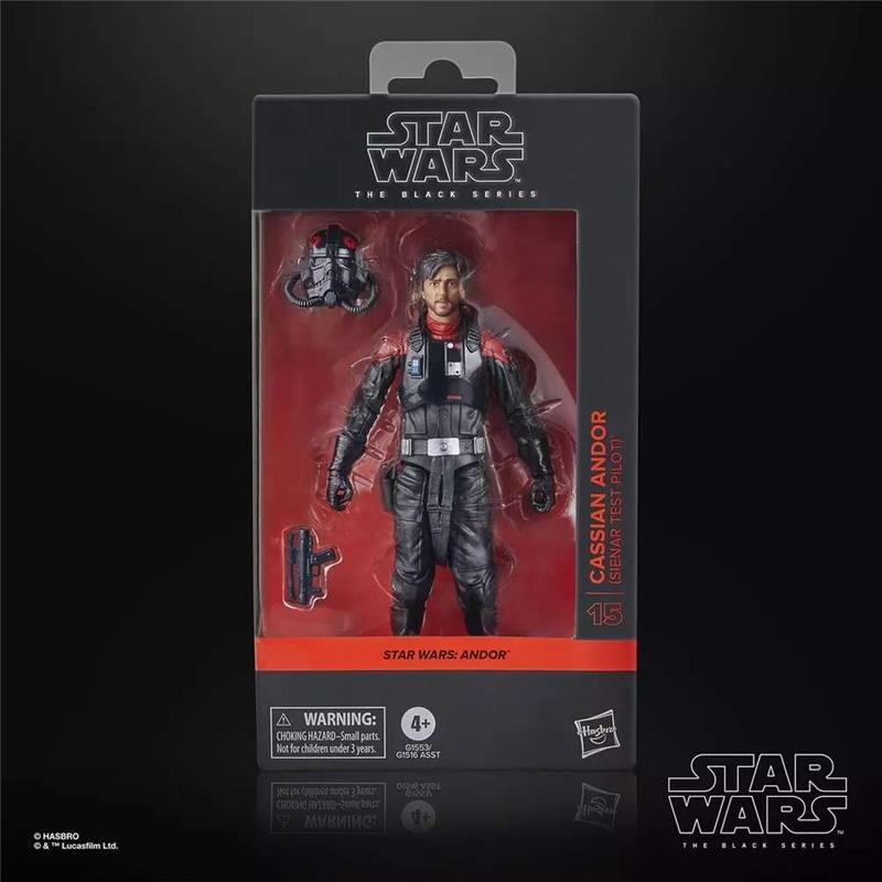 STAR WARS BLACK SERIES ANDOR CASSIAN ANDOR SIENAR TEST PILOT