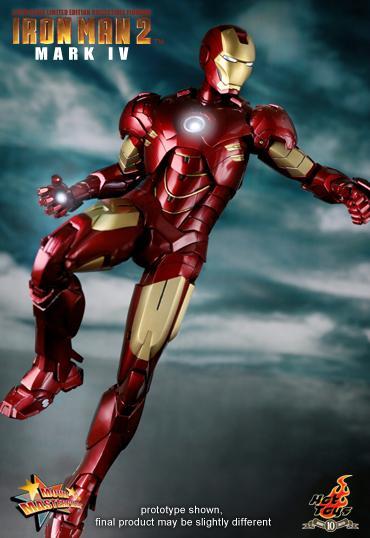 1/6 HOT TOYS - IRON MAN 2: MK IV LIMITED EDITION