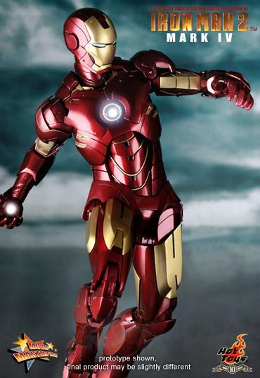 1/6 HOT TOYS - IRON MAN 2: MK IV LIMITED EDITION