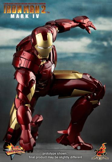 1/6 HOT TOYS - IRON MAN 2: MK IV LIMITED EDITION