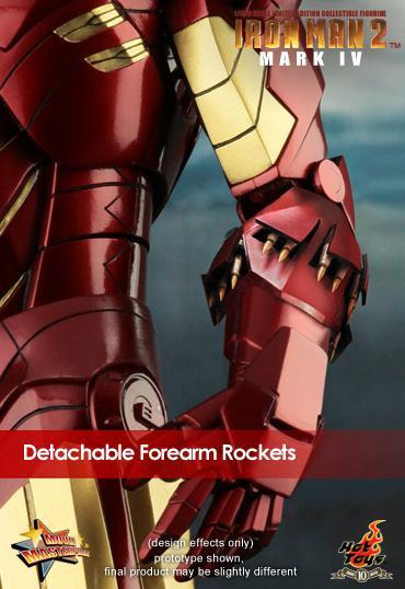 1/6 HOT TOYS - IRON MAN 2: MK IV LIMITED EDITION