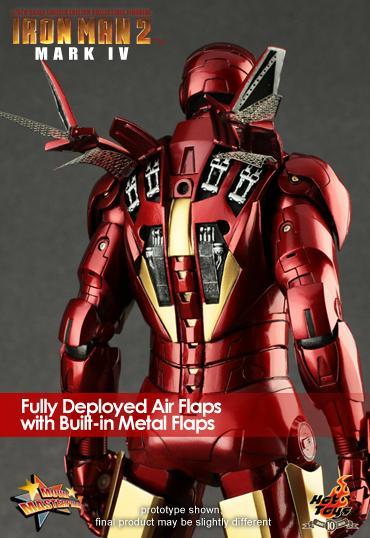 1/6 HOT TOYS - IRON MAN 2: MK IV LIMITED EDITION