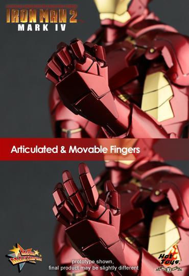 1/6 HOT TOYS - IRON MAN 2: MK IV LIMITED EDITION