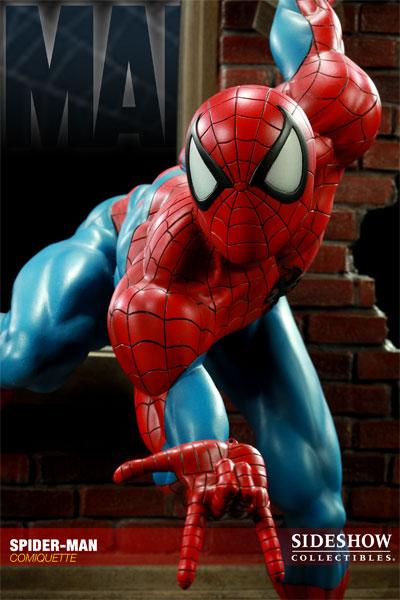 MARVEL COMIQUETTE SPIDER-MAN STATUE