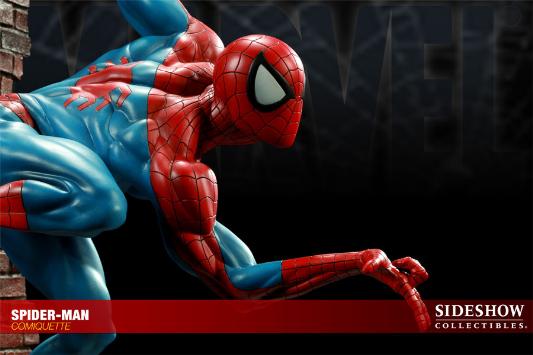 MARVEL COMIQUETTE SPIDER-MAN STATUE