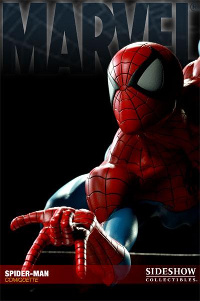 MARVEL COMIQUETTE SPIDER-MAN STATUE