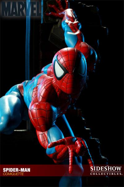 MARVEL COMIQUETTE SPIDER-MAN STATUE