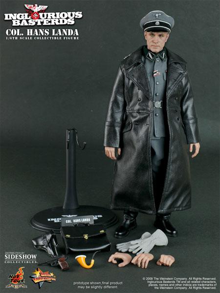 1/6 HOT TOYS - INGLORIOUS BASTERDS - COL. HANS LANDA