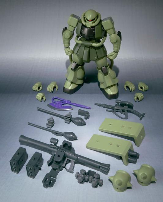 ROBOT SPIRITS GUNDAM MS06J ZAKU II