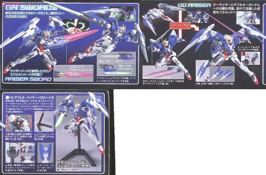 1/144 HGGOO 054 RAISER AND GN SWORD III