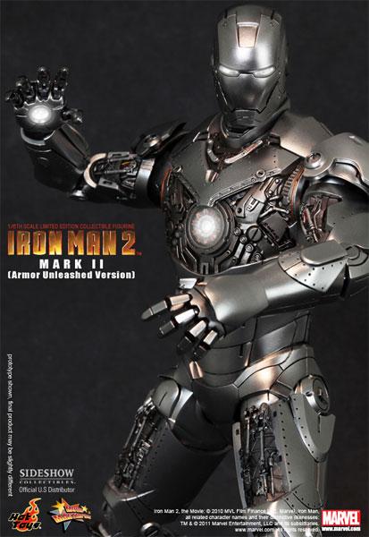 1/6 HOT TOYS - IRON MAN 2: MK II UNLEASHED VERS.