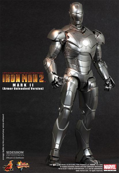 1/6 HOT TOYS - IRON MAN 2: MK II UNLEASHED VERS.